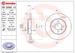 BREMBO Bre-08.3068. 10