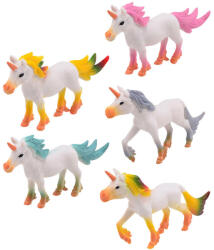 UP Int'l Set 5 figurine din cauciuc - unicorni (UP27697) - bekid