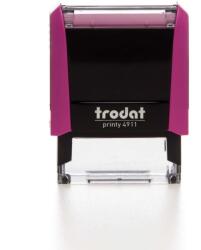 TRODAT 4911 Fukszialila Bélyegző lenyomattal együtt