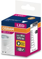 OSRAM Kрушка Osram LED, GU10, 6.9W, 230V, 575 lm, 2700K
