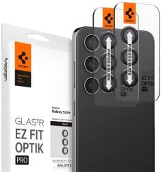 Spigen OPTIK kameravédő üveg 2db (9H) ÁTLÁTSZÓ Samsung Galaxy S24 Plus (SM-S926) (AGL07433)