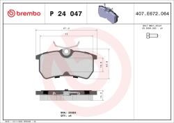 BREMBO BRE-P24047