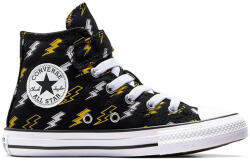 CONVERSE K Sneakers Pentru copii Chuck Taylor All Star Electric Bolt A08373C 001-black/golden wren/ghost town (A08373C 001-black/golden wren/ghost town)