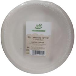Tányér, PLA, lebomló, 17 cm, 20 db (1020050263) - fodicoaruhaz