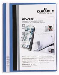 DURABLE Gyorsfűző, A4, széles, panorámás, DURABLE DURAPLUS® , kék (257906) - fodicoaruhaz