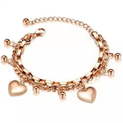 HARAHU TA-15219 Karkötő - Rózsaarany KP15219