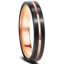 HARAHU DA-32465 Gyűrű - Fekete/RózsaArany/67mm KP32465