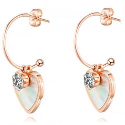 HARAHU AM-15258 Fülbevaló - Arany/Rózsaszín KP15258