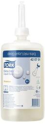 Tork Folyékony szappan, 1 l, S1 rendszer, TORK Érzékeny bőrre , fehér (420701) - fodicoaruhaz