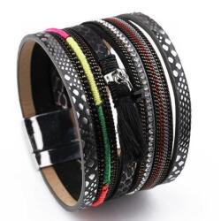 HARAHU ZO-24065 Karkötő - Fekete KP24065