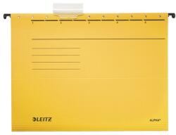 Leitz Függőmappa, karton, A4, LEITZ Alpha Standard , sárga (19850115)