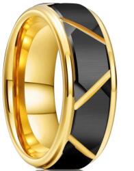 HARAHU ME-31994 Gyűrű - Arany/Fekete/62mm KP31994