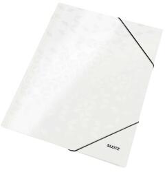 Leitz Gumis mappa, 15 mm, karton, A4, LEITZ Wow , fehér (39820001)