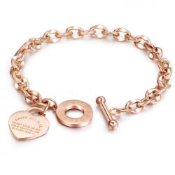 HARAHU TI-17823 Karkötő - Rózsaarany KP17823