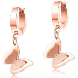 HARAHU AD-15273 Fülbevaló - Arany/Rózsaszín KP15273