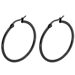 HARAHU BI-28326 Fülbevaló - Fekete KP28326