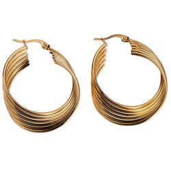 HARAHU TW-20568 Fülbevaló - Arany KP20568