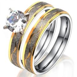 HARAHU HO-29936 Gyűrű - Ezüst/Arany/65mm KP29936