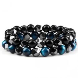 HARAHU LI-24103 Karkötők - Fekete/Türkiz KP24103