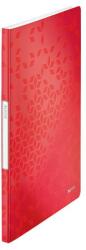 Leitz Bemutatómappa, 20 zsebes, A4, LEITZ Wow , piros (46310026) - fodicoaruhaz