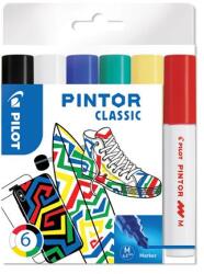 Pilot Dekormarker készlet, 1, 4 mm, PILOT Pintor M 6 különböző klasszikus szín (PIN-NORM-S6-M) - fodicoaruhaz