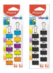 Maped Bindercsipesz, 19 mm, MAPED, vegyes színek (036102) - fodicoaruhaz