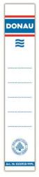 DONAU Cserecímke, iratrendezőhöz, kétoldalas, 28x153mm, DONAU, fehér (8350920-09PL) - fodicoaruhaz