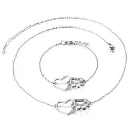 HARAHU Tappancs Szett-Ezüst KP15188