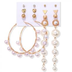 HARAHU CA-27112 Fülbevalószett - Arany KP27112