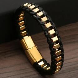 HARAHU BO-29697 Karkötő - Fekete/Arany/23cm KP29697