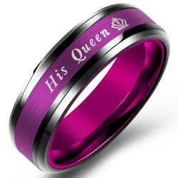 HARAHU My Queen Gyűrű-Fekete/Lila/52mm KP32106