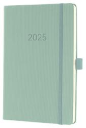 Sigel Naptár, A5, heti, 2025, kemény borító, SIGEL Conceptum , mentazöld (C2572) - fodicoaruhaz
