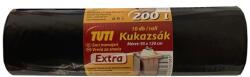 TUTI Szemeteszsák, extra erős, 200 l, 10 db, 95x120 cm, 32 , TUTI Extra , fekete (PDP_026) - fodicoaruhaz