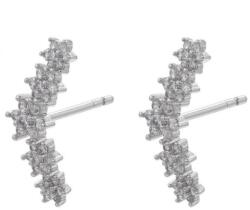 HARAHU FI-21706 Fülbevaló - Ezüst/Kristály KP21706
