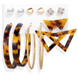 HARAHU DI-5554 Fülbevalószett - Multi KP5554