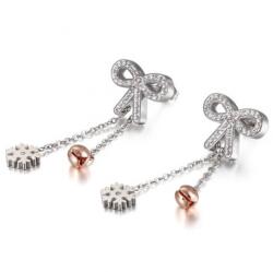 HARAHU BE-20673 Fülbevaló - Ezüst KP20673