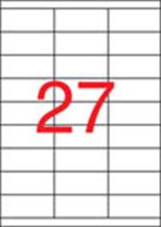 APLI Etikett, univerzális, 70x30 mm, APLI, 2700 etikett/csomag (1271/3133) - fodicoaruhaz