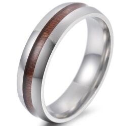 HARAHU Timbered Gyűrű-Ezüst/62mm KP17451