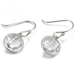 HARAHU PA-20668 Fülbevaló - Ezüst/Kristály KP20668