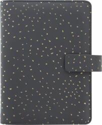 FILOFAX Kalendárium, gyűrűs, betétlapokkal, personal méret, FILOFAX, Confetti , fekete (FX-028722) - fodicoaruhaz
