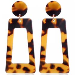 HARAHU DI-18992 Fülbevaló - Barna/Fekete KP18992