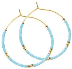 HARAHU NE-29377 Fülbevaló - Kék KP29377