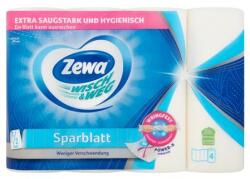 Zewa Háztartási papírtörlő, 2 rétegű, 4 tekercses, ZEWA Wisch&Weg sparblatt (43224/42835) - fodicoaruhaz