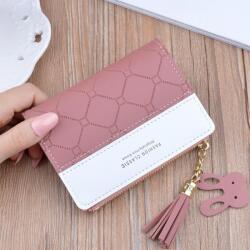 HARAHU MI-25180 Pénztárca - SötétRózsaszín KP25180