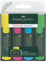 Faber-Castell Szövegkiemelő készlet, 1-5 mm, FABER-CASTELL, Textliner 48 , 4 különböző szín (154804)