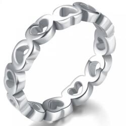 HARAHU Hollow Heart Single Gyűrű-Ezüst/52mm KP16857