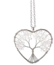 HARAHU Tree Heart Nyakék-Kristály KP28420