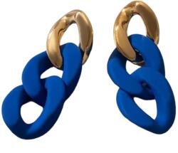 HARAHU AD-28204 Fülbevaló - Kék/Tip4 KP28204