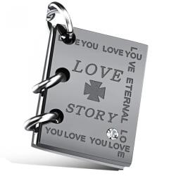 HARAHU LS-24095 Medál - Ezüst/Fekete KP24095