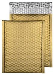 BLAKE Légpárnás tasak, C5+, 250x180 mm, BLAKE, metál matt arany (MTMG250) - fodicoaruhaz